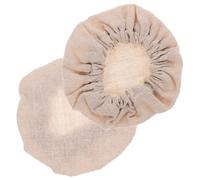 ULTECHNOVO Tapas De Tela Para Frascos De Boca Ancha 2 Unidades, Repuesto Para Tarros De Cocina, Protección Reutilizable Para Conservas y Almacenamiento De Frutas, Hogar y Camping