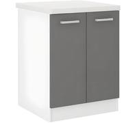 Ultra Gabinete de cocina ULTRA L 60 cm con encimera incluida - Gris