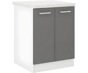 Ultra Gabinete de cocina ULTRA L 60 cm con encimera incluida - Gris