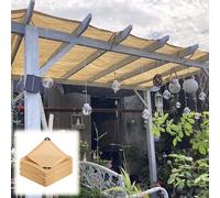 Ultra-Protect Plant e Cloth - Red de protección solar al 90 %, 2 x 4 m a 5 x 5 m, lona de malla de invernadero con ojales y vela, tela resistente a los rayos UV para uso en jardín