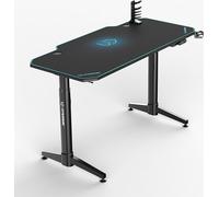 Ultradesk UDESKLVABL, Recto, Forma libre, Para juegos, Azul, 720 - 1240 mm, 1400 mm