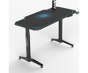 Ultradesk UDESKLVABL, Recto, Forma libre, Para juegos, Azul, 720 - 1240 mm, 1400 mm