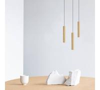 UMAGE Chimes Cluster 3 colgante roble claro EC:EPREL:843861