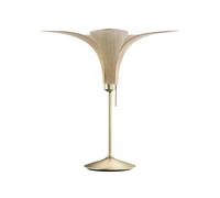 UMAGE Jazz lámpara de mesa roble claro, base de latón