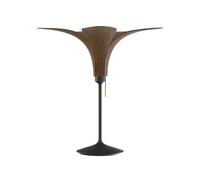 UMAGE Jazz lámpara de mesa roble oscuro, base negra