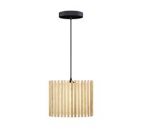 Umage Lámpara colgante Komorebi mediana Rectangular roble-Negro