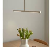 UMAGE lámpara colgante LED Omni, latón, 2 luces, longitud 74 cm EC:EPREL:1869902