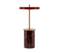 Umage Lámpara de mesa Asteria Move Mini Ø12x25.5 cm Red marble