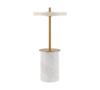 Umage Lámpara de mesa Asteria Move Mini Ø12x25.5 cm White marble