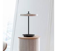 UMAGE Lámpara de mesa LED Asteria Table, USB, blanco perla/negro EC:EPREL:1507588