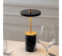 Umage Lámpara de mesa Asteria Move Mini Ø12x25.5 cm Black marble