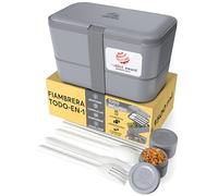 Umami Lonchera Bento, todo en uno, caja bento para adultos, recipientes de preparación de comidas para hombres y mujeres
