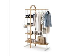 Umbra 1019131-668, modelo de suelo, metal/madera, blanco, madera, 55 kg, estilo moderno, diseño de SUNG WOOK PARK