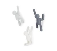 Umbra Ganchos de pared Buddy – Juego de 3, color surtido