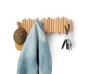 Umbra Picket 8 Perchero de Pared Natural