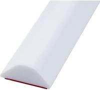 Umbral de Ducha, Barrera Agua Ducha, Barrera de Agua de Silicona, Tira de Retención de Impermeable Autoadhesiva, Ducha Presa de Puerta Plegable, para Separación Húmeda y Seca (80CM,Blanco)