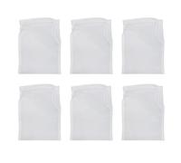 UMCHU 6 Piezas 300 mesh lavable Nylon Malla fina,Filtro para Leche Vegetal,para leche de nueces vegana, leche de almendras, zumo de frutas, café, queso(10 * 15cm)