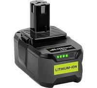 Una pieza de 18 V compatible con batería Ryobi de 5,5 Ah RB18L13, RB18L15, RB18L20, RB18L25, RB1840X, RB1840T, RB18L50