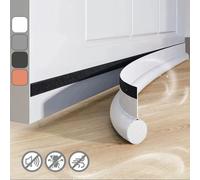 Una tira de sellado para puerta, tira de sellado inferior de puerta, aislamiento acústico, tira de viento, cinta de espuma, espacio de puerta del dormitorio, trabajo hecho a mano impermeable 1 brown s