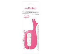 Unbekannt Scrapcooking 5118 Ruleta para Pasta de azúcar, plástico ABS Multicolor 18 x 6,8 x 1 cm