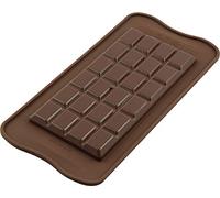 Unbekannt Silikomart 195926 Chocolate Forma Classic Choco Bar Chocolate Forma, silicona, marrón, 11,5 x 7,7 x 9 cm