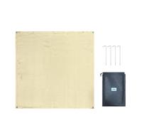 Under Grill Mat - Portable Reusable Heat Resistant Anti Slip Stove Pad | Square Fire Pit Mat for Deck Patio Backyard Lawn BBQ Outdoor Cooking Tailgating Picnic