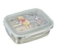 Undercover - Fiambrera Winnie The Pooh con Junta de Goma - de Acero Inoxidable - Capacidad de 550 ml - sandwichera Escolar - Fiambrera para niños - Lunchbox