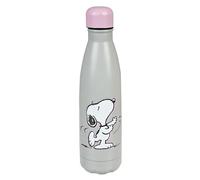 Undercover - Snoopy - Termo de doble pared de acero inoxidable - A prueba de fugas - para niñas - 500 ml - Ideal para viajes