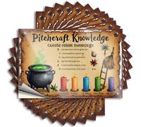 Understanding The Magic of Candle Colors in Witchcraft New Men Stuff - Calcomanía de vinilo extraíble (8 x 12 cm)