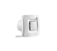 Unelvent Aireador Silent Dual 60 m³/h – flujo permanente, detección de presencia y humedad, 7 W