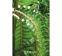 Unfurl : fern journal, dotted graph paper notebook, 6x9, sketch book, list journal: writing with the moon