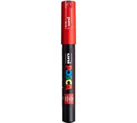 uni-ball 181721 - Marcador POSCA con punta calibrada, rojo, 1 pieza