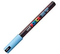 Mitsubishi Pencil Rotulador POSCA PC-1MR – punta redonda 0,7 mm – azul glaciar
