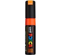 Uni-Ball 182676 - Marcador POSCA con punta de cuña ancha, naranja neón