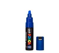 Uni-Ball 186351 - Marcador POSCA con punta rectangular extra ancha, azul oscuro