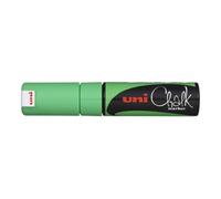 Uni-Ball 186463 - Marcador POSCA con punta en cuña de 8 mm, verde fluorescente, 1 pieza