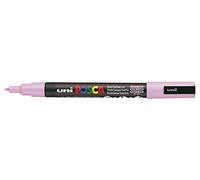 uni-ball 186519 - Marcador POSCA con punta fina redonda, rosa claro | Rotulador con punta redonda de 0,9-1,3 mm para casi todas las superficies