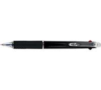 uni-ball 245301 UB Jetstream - Bolígrafo de punta redonda, color negro | Bolígrafo roller multicolor con zona de agarre ergonómica y tinta resistente al agua para el día a día
