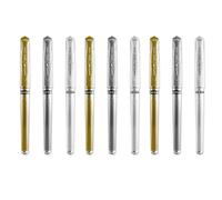 Uni Ball Color Varios Paquete Signo Bolígrafo Ancha Metálico Tinta Gel UM-153 3 Of Cada Color - Oro Plata Blanco (9 Rotuladores)