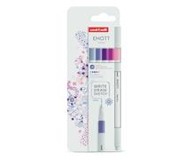 Uni-ball Estuche Marcadores EMOTT SET COLORES FLORALES 5 unidades