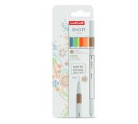 Uni-ball Estuche Marcadores EMOTT SET COLORES NATURALEZA 5 unidades