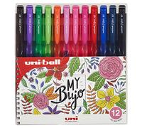 Uni-ball Estuche Rollers tinta gel Signo RT1 UMN-155N 12 colores