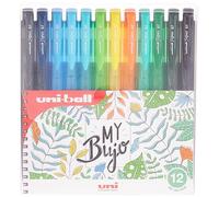 Uni-ball Estuche Rollers tinta gel Signo RT1 UMN-155N 12 colores