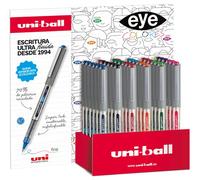 UNI-BALL Eye Fine 0,7 UB-157E Expositor de 36 unidades colores variados
