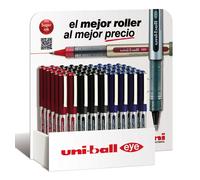 UNI-BALL EYE MICRO 0,5 (UB-150) Rollerball de tinta líquida, Expositor de 54 unidades