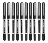 Uni-ball Eye Micro UB-150 - Bolígrafo de tinta de gel 0,5 mm - 10 pcs - Uni Mitsubishi lápiz, color negro
