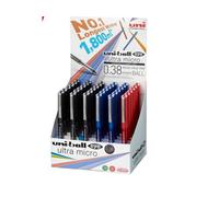 UNI-BALL Eye Micro UB-150E Rollerball de tinta líquida, Expositor de 36 unidades