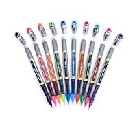Mitsubishi Pencil Bolígrafo roller Uni‑Ball EYE UB‑157 Punta 0,7 mm Pack 10 (1 de cada color)