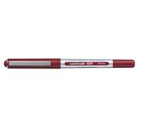 Uni-ball Eye UB-15OE - Bolígrafo de tinta líquida (punta fina, 0,5 mm), color rojo