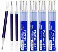 Uni-Ball Fanthom - 15 recambios para escribir, borrar y volver a escribir con la tinta borrable termo-sensible, compatible con bolígrafos de gel borrables Fanthom & Signo, punta media de 0.7 mm, color